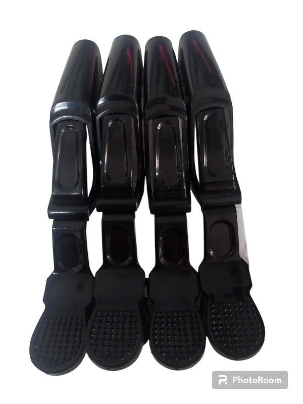 Producto - Broches Cocodrilo X4 Negro