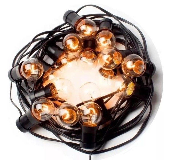 Producto - Guirnalda 20m incluyen 20focos vintage