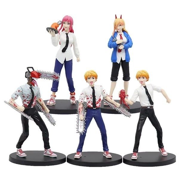 Producto - Figuras Chainsaw man - Ingrese para elegir - 18cm  y 12cm