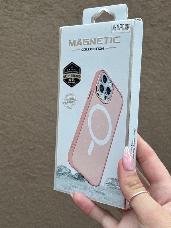 Producto - Magsafe 16 pro max  mate rosa