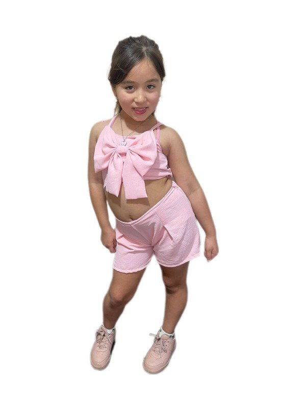 Producto - Conjunto Sastrero Top Lazo mas Short Nena