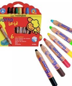 Producto - LAPIZ COLOR GIOTTO BEBE X 6 UNIDADES
