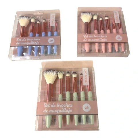 Producto - set de brocha x6 mely