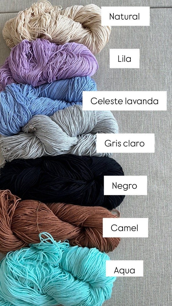 Producto - Hilo Merciarizado madeja 150 grs aprox