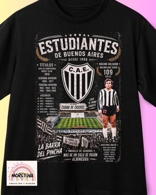 Producto - Remera de Estudiantes de Bs As