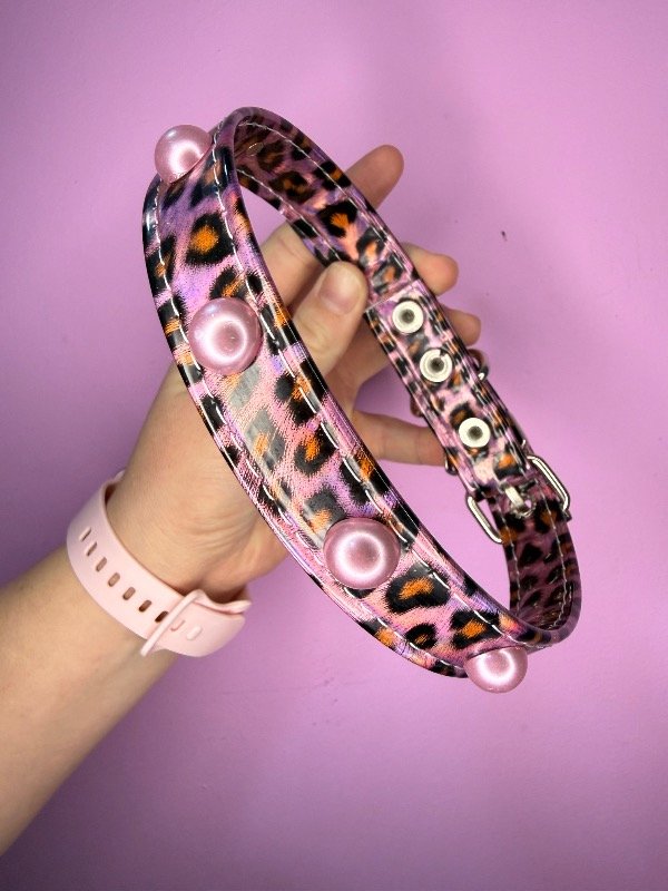 Producto - Collar glamur print perlas