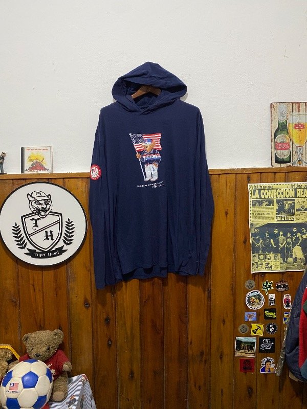 Producto - POLO BEAR USA JJOO 24 HOODIE (XL)