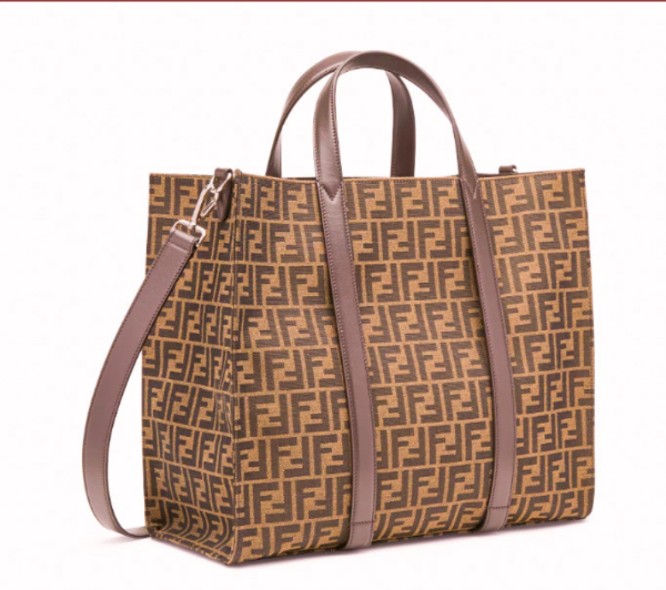 Producto - Bolso Fendi Shopper Jacquard Marron