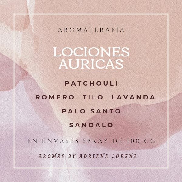 Producto - LOCIONES AURICAS -DIFUSORES SPRAY- 100cc