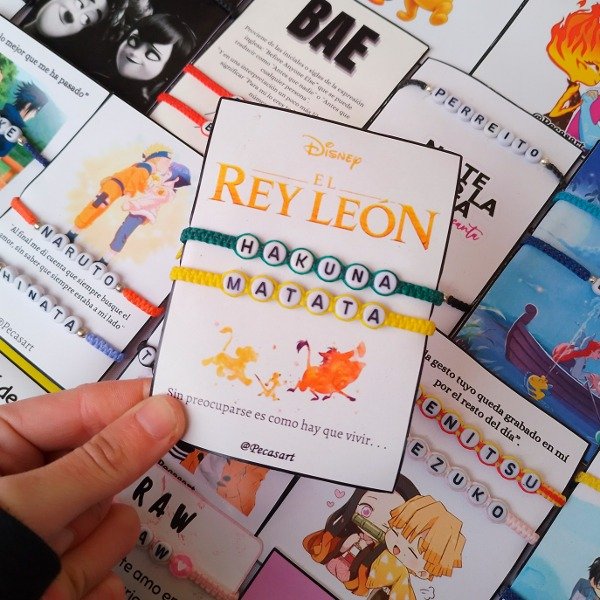 Producto - Pulseras compartidas "El Rey león" 3