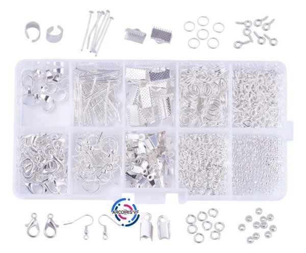 Producto - Kit de bisutería plateado