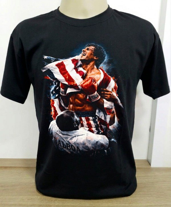 Producto - Remera  unisex Rocky Balboa