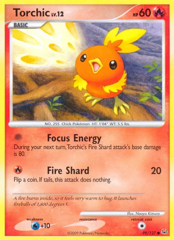 Producto - Torchic 99/127 Platinum: Base Set
