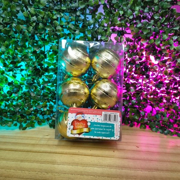 Producto - ADORNO BOLA X6 ANILLADAS N3/6006CS914