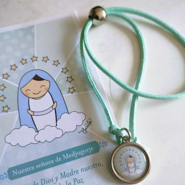 Producto - REGALO PULSERA TIENTO VIRGEN MEDJUGORJE