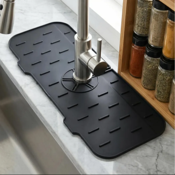 Producto - Escurridor De Silicona Drenaje Canilla Monocomando Cocina - 0