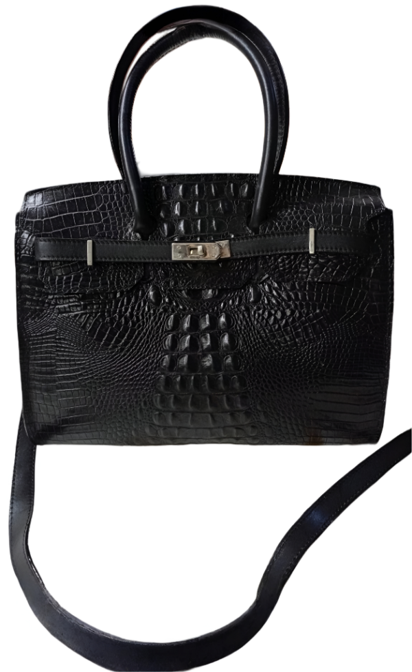 Producto - Cartera de cuero CROCO modelo "BR" - 3