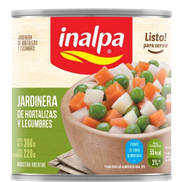 Producto - Inalpa Jardinera De Hortalizas Y Legumbres 300 Grs