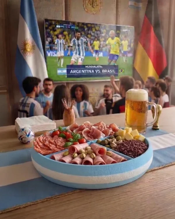 Producto - Bandeja Copetinera del Mundial Argentina / Diseño Lisa