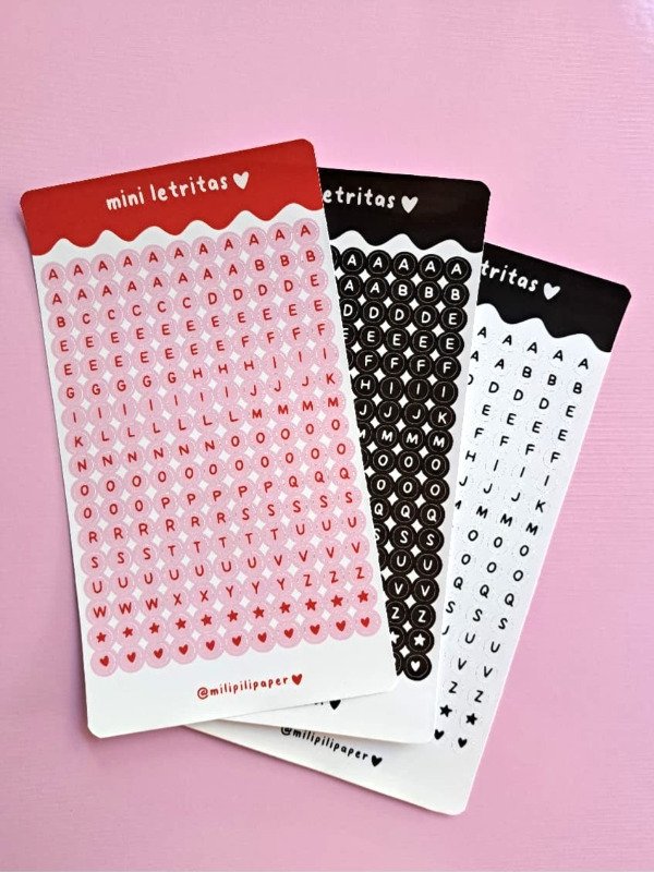 Producto - Stickers Letritas