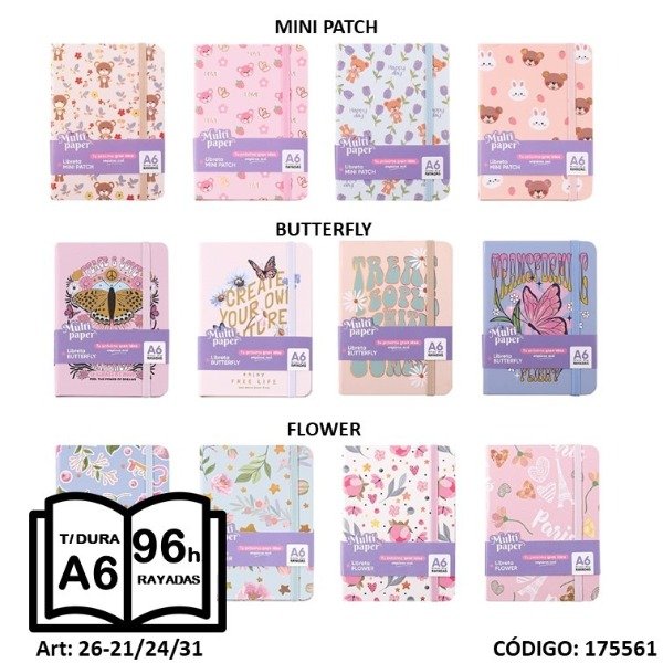 Producto - LIBRETA INFANTIL A6 TAPA DURA