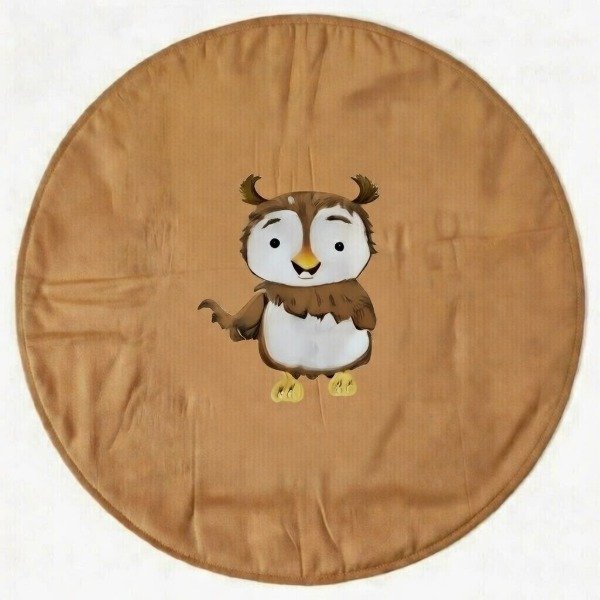 Producto - PLAYMAT CIRCULAR CANELA CON FIGURA