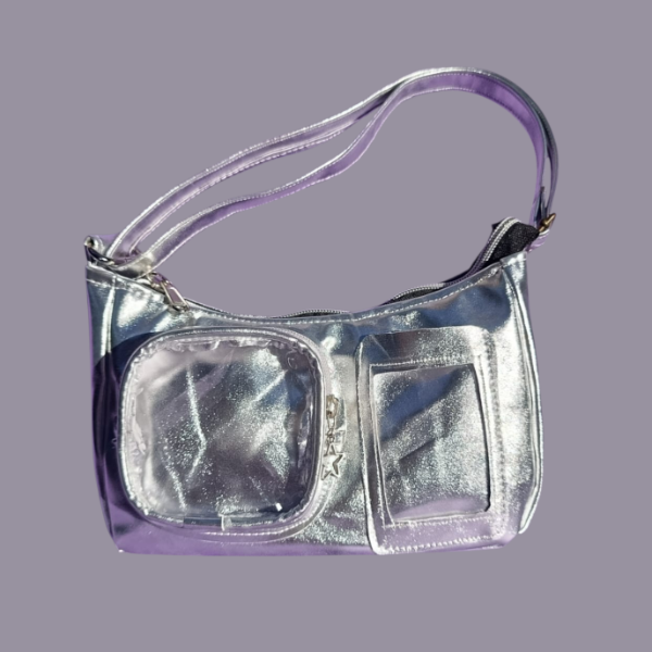 Producto - Mini bag plateada Kpop