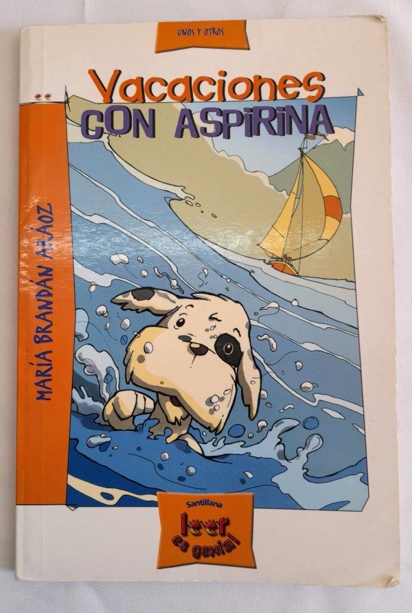 Producto - Vacaciones Con Aspirina - Maria Brandan Araoz - Santillana Leer es genial