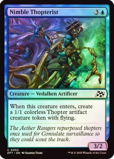 Producto - Nimble Thopterist Foil  Aetherdrift
