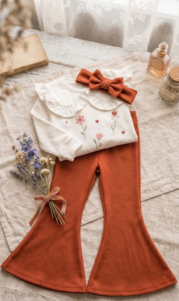 Producto - Conjunto Terracota Bloom 3-4 años