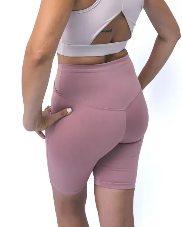 Producto - Biker tiro alto - Rosa