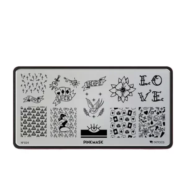 Producto - Placa de Stamping Tattoos #24