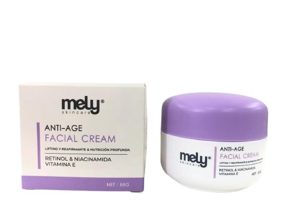 Producto - CREMA FACIAL ANTIAGE MELY