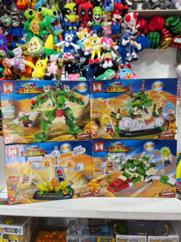 Producto - 4x3 Escenarios para armar Dragon ball (300 piezas aprox)