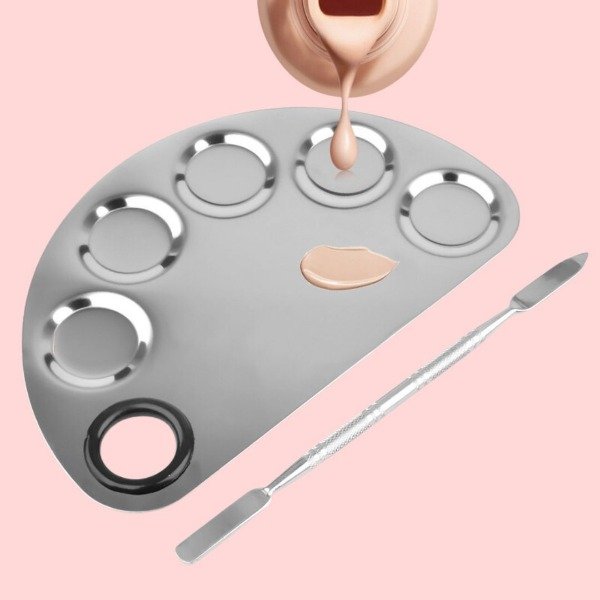 Producto - Paleta pintor de metal con espátula