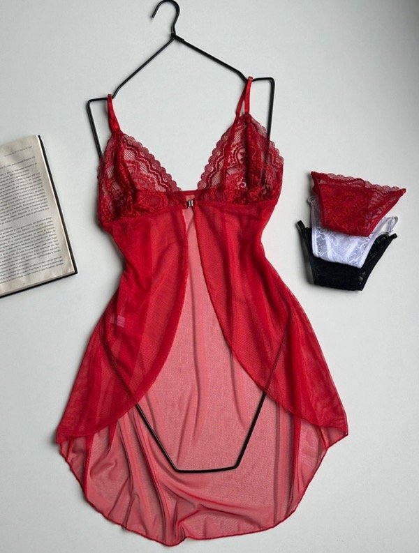 Producto - Babydoll abierto + less - 0