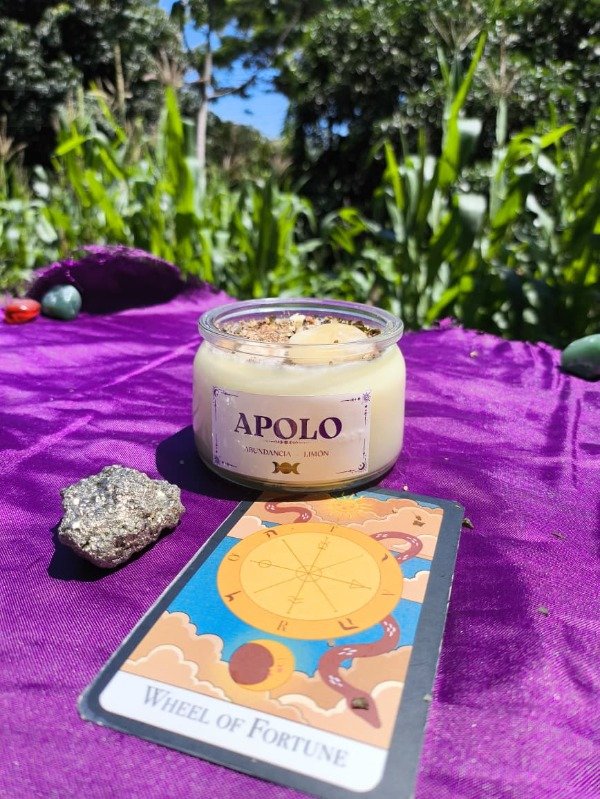 Producto - vela APOLO - abundancia