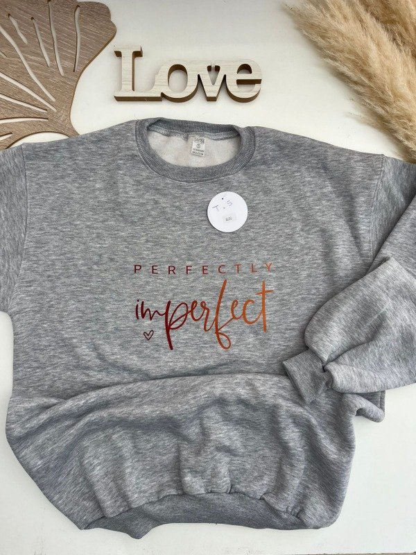 Producto - Buzo Algodon Frizado Gris  IMPERFECT - COD 4608