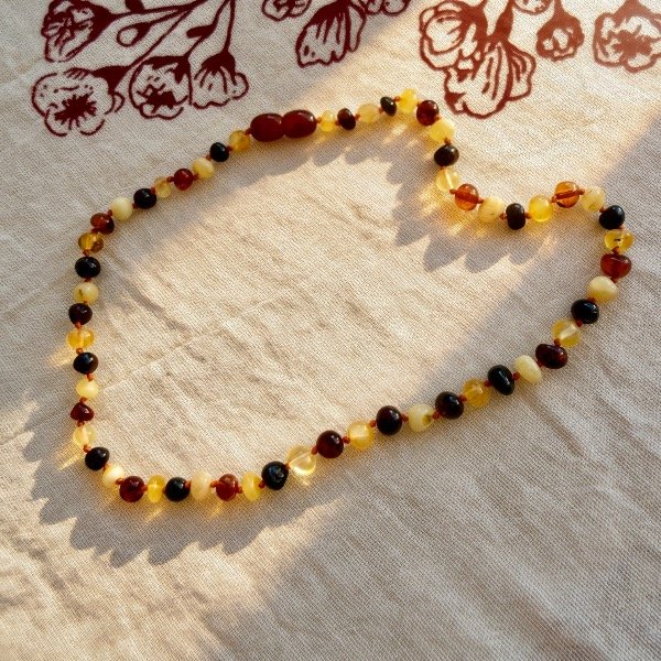 Producto - collar ambar multicolor 45cm - 0