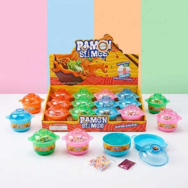 Producto - Slime Olla Ramen con Glitter y Toppings