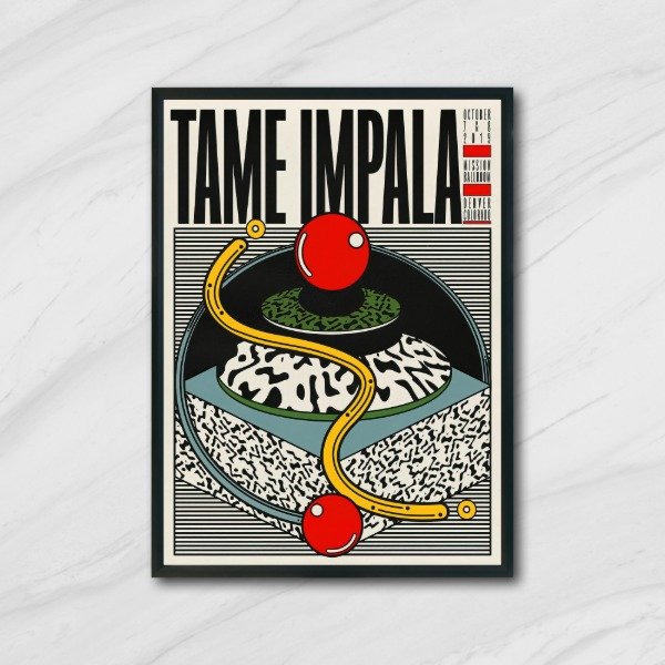 Producto - Cuadro decorativo música Tame Impala