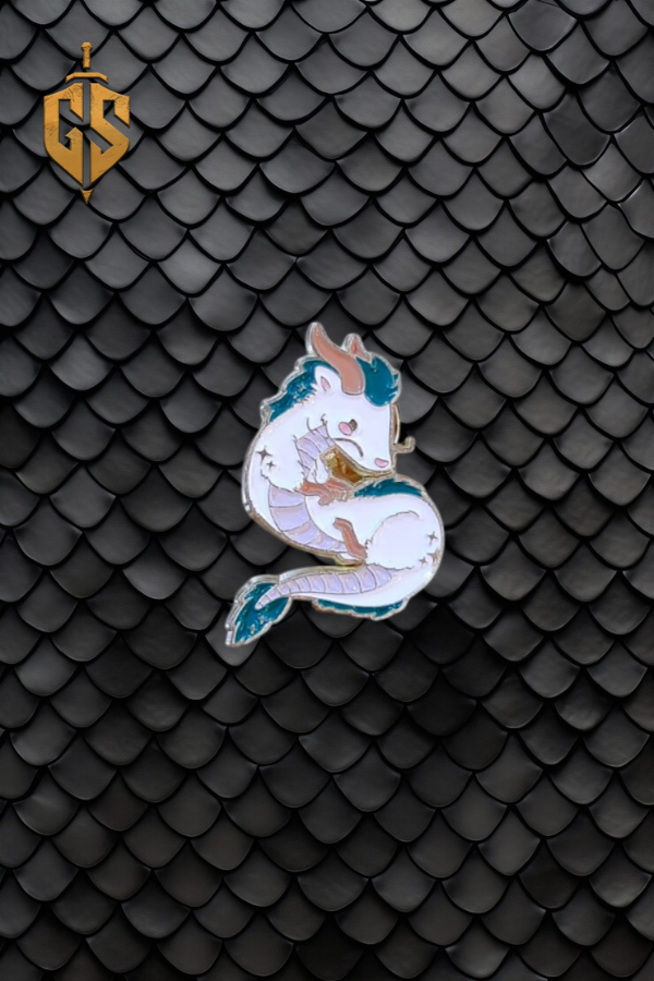 Producto - Pin de metal Haku - El Viaje de Chihiro