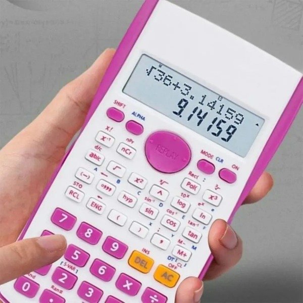 Producto - Calculadora Científica KENKO 10+2 Digitos kk 82ms FUCSIA - 2