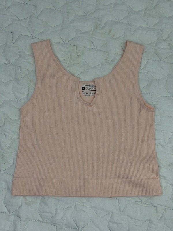 Producto - Crop Top Acanalado V T.M - 4