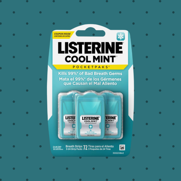 Producto - Listerine PocketPaks x3 - 0