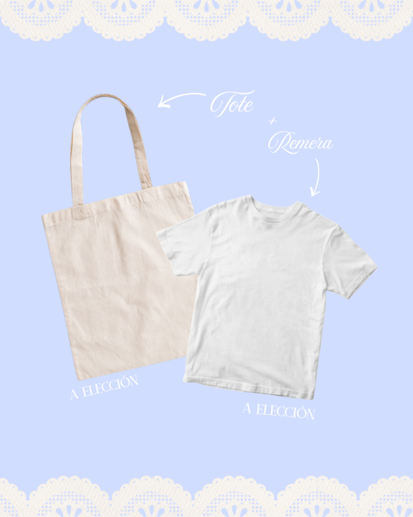 Producto - COMBO TOTE BAG + REMERA