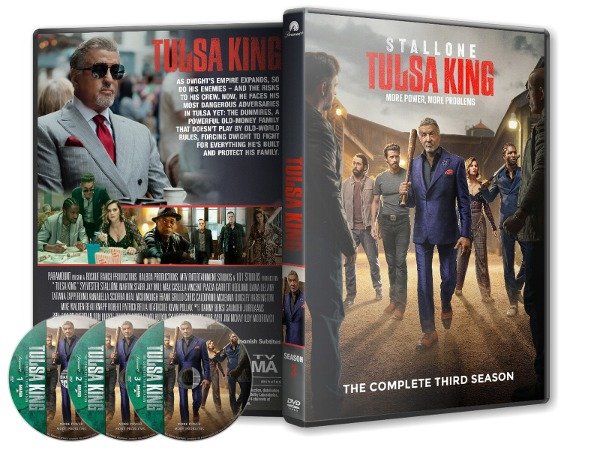 Producto - Tulsa King Temporada 3 Serie Dvd Latino/ingles Subt Español