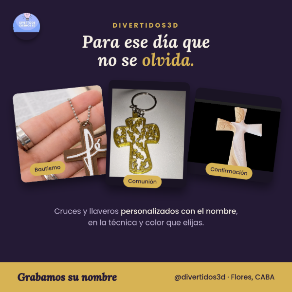Producto - Cruces para bautismo, comunión , confirmacion - 0