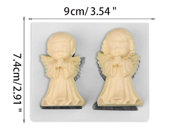Producto - Molde de silicona angelitos x2