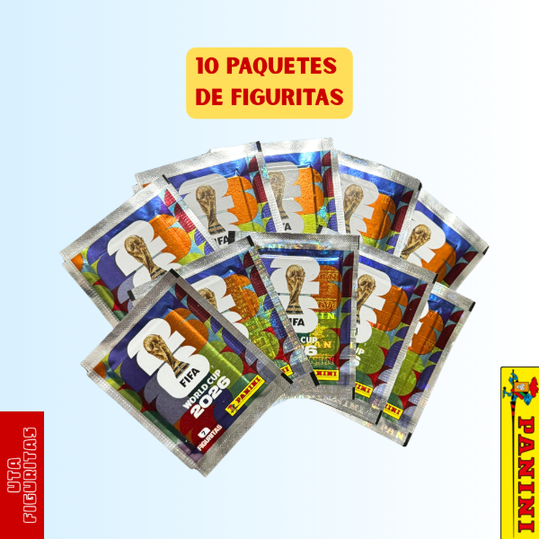 Producto - PACK FIGURITAS 10 UNIDADES